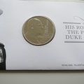 2021 Prince Philip In Memoriam 5 Pounds Coin Cover - Royal Mail First Day Covers