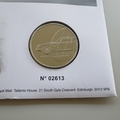 2020 James Bond Q Branch 5 Pounds Coin Cover - Royal Mail First Day Covers