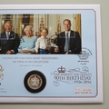 2016 The Queen's 90th Birthday Silver 1 Dollar Coin Cover - Westminster First Day Covers