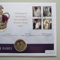 2014 The Royal Babies Silver 5 Dollars Coin Cover - Westminster First Day Covers
