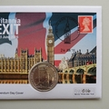 2016 Rule Britannia Brexit 1oz Silver Britannia Coin Cover - Westminster First Day Covers