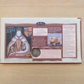 1999 440th Coronation Anniversary Queen Elizabeth I Sixpence Coin Cover - Benham First Day Cover