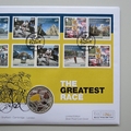 2014 Tour De France Silver 10 Euros IOM Coin Cover - Westminster First Day Covers