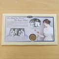 1998 Royal 75 Years HM The Queen Mother One Florin Coin Cover - Benham First Day Cover