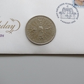 1980 The Queen Mother 80th Birthday Crown Coin Cover - UK First Day Covers