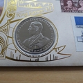 1997 The Reign of King George VI 1 Crown Coin Cover - Benham First Day Cover - Signed