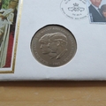 1981 Royal Wedding Prince of Wales to Lady Diana  Crown Coin Cover British Forces Postal Service