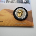 2022 The Rolling Stones Bridges to Babylon Silver Plated Medal Cover - UK Royal Mail First Day Covers