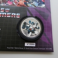2022 Transformers Silver Plated Medal Cover - UK Royal Mail First Day Covers