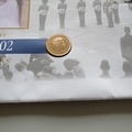 2002 The Queen's Golden Jubilee 22ct Gold Sovereign Coin Cover - UK First Day Covers