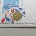 1989 Claim of Rights 2 Pounds Coin Cover - UK First Day Cover Royal Mint