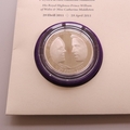 2011 Royal Wedding Prince William Silver Proof 5 Pounds Coin Cover - Royal Mail First Day PNC Cover
