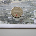 2004 D-Day 60th Anniversary 5 Pounds Coin Cover - Guernsey First Day PNC Cover