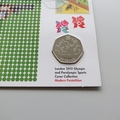 Modern Pentathlon London 2012 Olympics Sports 50p Pence Coin Cover  - Royal Mail