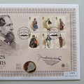 2012 Charles Dickens Birth Bicentenary Silver Proof 2 Pounds Coin Cover - UK PNC First Day Cover