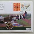 2006 Spitfire Flown Silver Proof 5 Pounds Coin Cover - UK PNC First Day Cover