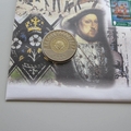 1999 Millennium 2000 5 Pounds Coin Cover - Guernsey First Day Covers