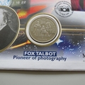 1999 Millennium Innovations Talbot Crown Coin Cover - UK First Day Covers