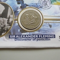 1999 Millennium Innovations Fleming Crown Coin Cover - UK First Day Covers
