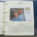 1997 Golden Wedding Anniversary Queen Elizabeth II First Day Coin Cover Collection 12 Covers