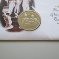 2000 The Queen Mother Centenary Crown Coin Cover - Isle of Man First Day Covers