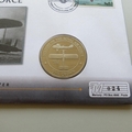 2006 History of the RAF AIRCO DH9 Crown Coin Cover - WWI Aircraft PNC First Day Cover
