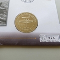 2006 History of the RAF De Havilland Mosquito Crown Coin Cover - WWII Aircraft PNC First Day Cover