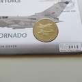 2008 History of the Royal Air Force Panavia Tornado 1 Dollar Coin Cover - UK PNC First Day Covers