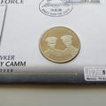 2008 History of the Royal Air Force Sir Sydney Camm 5 Pounds Coin Cover - Nauru PNC First Day Covers