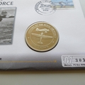 2009 History of the Royal Air Force Liaison Aircraft Crown Coin Cover - Isle of Man PNC First Day Covers