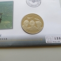 2010 History of the RAF The Battle of Britain 5 Pounds Coin Cover - Grenada PNC First Day Covers