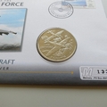 2010 History of the RAF Development of Aircraft Crown Coin Cover - Grenada PNC First Day Covers