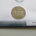 2010 History of the RAF Bomber Command Donald Bennett 5 Pounds Coin Cover - Liberia First Day Covers