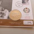 2006 The Queen's 80th Birthday Crown Coin Cover - Christening - PNC First Day Cover