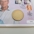 2007 The Queen's Diamond Wedding Anniversary Crown Coin Cover - UK PNC First Day Covers