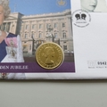 2002 The Queen's Golden Jubilee One Penny Coin Cover - UK PNC First Day Covers