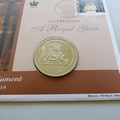 2006 A Royal Year State Opening of Parliament Crown Coin Cover - Solomon Islands FDC's
