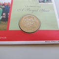 2006 A Royal Year State Visits Crown Coin Cover - Solomon Islands PNC First Day Covers