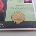 2006 Celebrating A Royal Year Remembrance Day Crown Coin Cover - Solomon Islands FDC's