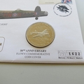 2007 Battle of Britain 50th Anniversary Lancaster Crown Coin Cover - UK PNC First Day Covers