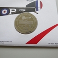 2009 100 Years of Naval Aviation Sopwith Pup Crown Coin Cover - PNC First Day Covers