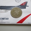 2009 100 Years of Naval Aviation Supermarine Scimitar Crown Coin Cover - PNC First Day Covers