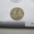2008 History of the RAF Douglas Bader 5 Pounds Coin Cover - Nauru PNC First Day Covers