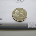 2008 History of the RAF RJ Mitchell 5 Pounds Coin Cover - Nauru PNC First Day Covers