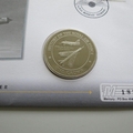 2010 History of the RAF Lighting to the Tornado Crown Coin Cover - Dominica PNC First Day Covers