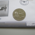 2010 History of RAF The Spitfire's History 5 Pounds Coin Cover - Grenada PNC First Day Covers