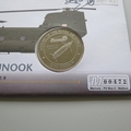 2008 The History of the RAF Boeing CH47 Chinook Crown Coin Cover - First Day Coin Covers