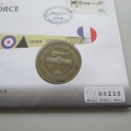 2008 History of the RAF AVRO 504 Crown Coin Cover - British Indian Ocean Territory PNC First Day Covers