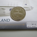 2008 History of the RAF Short Sunderland Crown Coin Cover - BIOT PNC First Day Covers