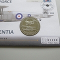 2008 History of the RAF Vickers Valentia 1 Dollar Coin Cover - UK PNC First Day Covers